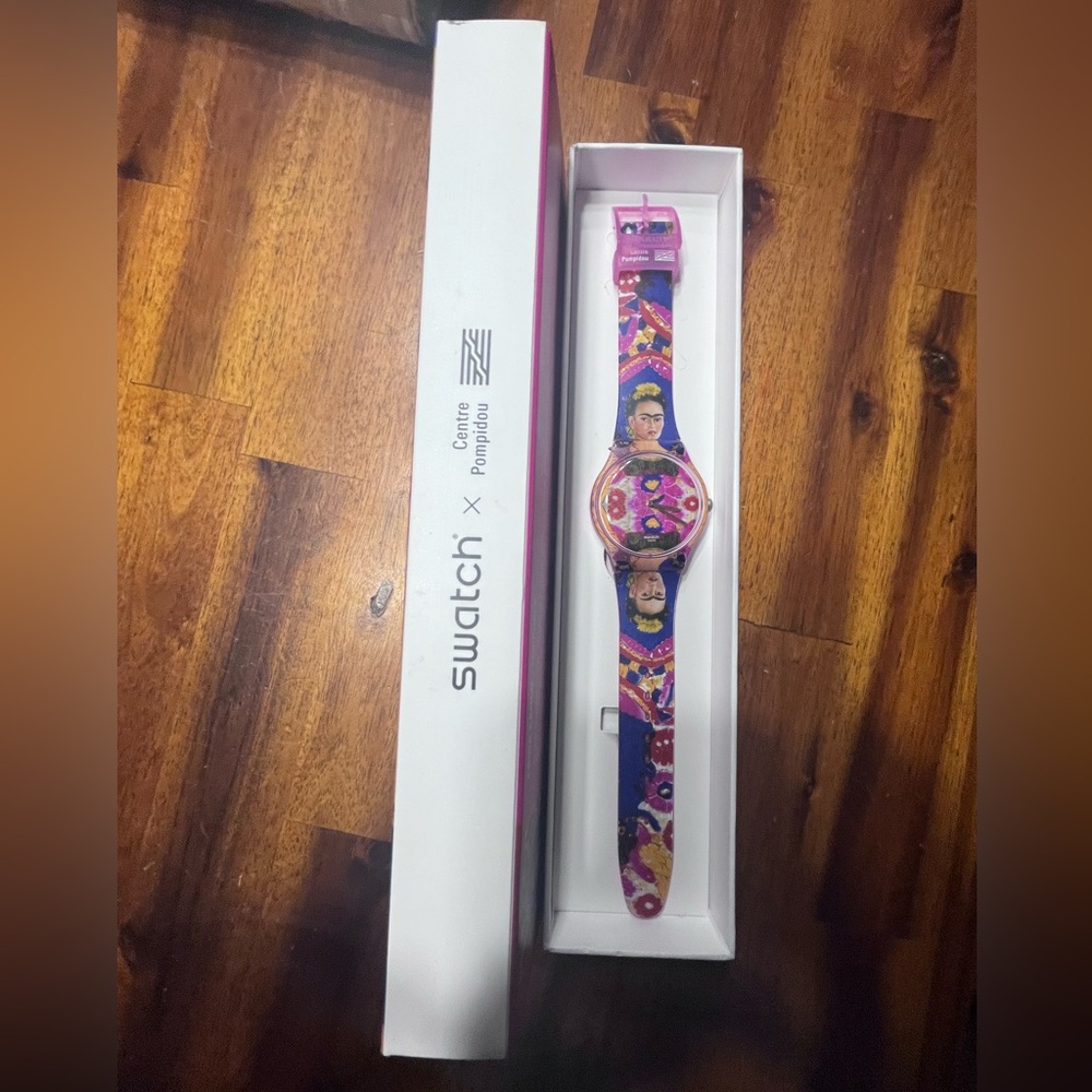Swatch x Centre Pompidou Frida Kahlo Watch